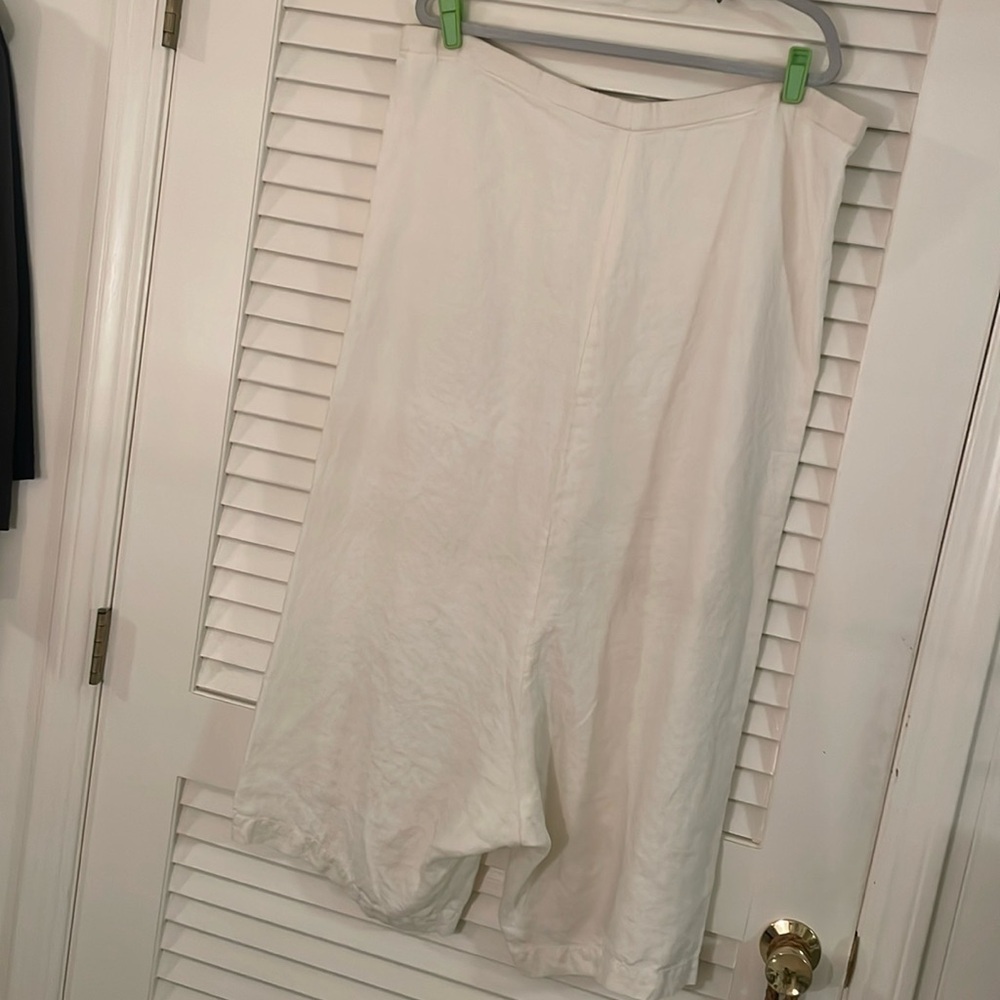 Shirin Guild Cream Linen Pants ShowStopper - Picture 5 of 8